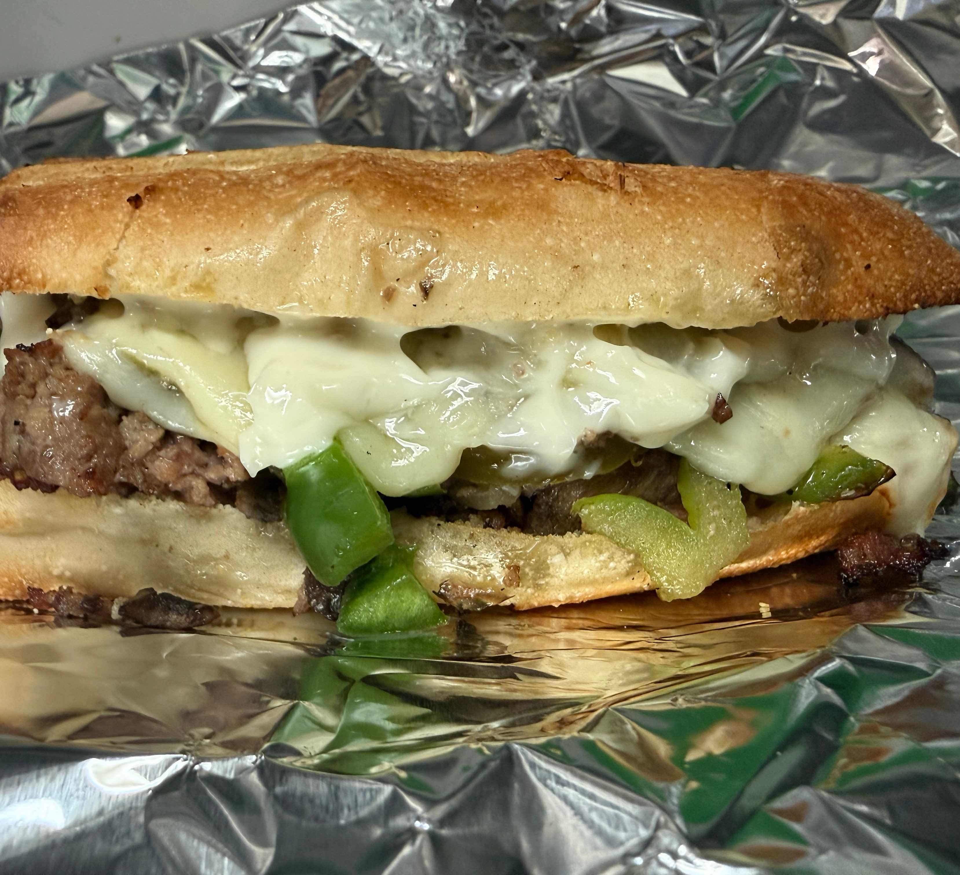 Philly Cheesesteak Sub.