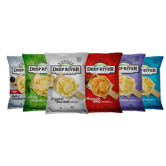Deep River Potato Chips.