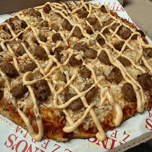 Sauerkraut Pizza.